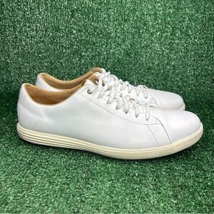 Cole Haan Grand Crosscourt II Sneakers Mens Size 10.5 WIDE White MSRP $160